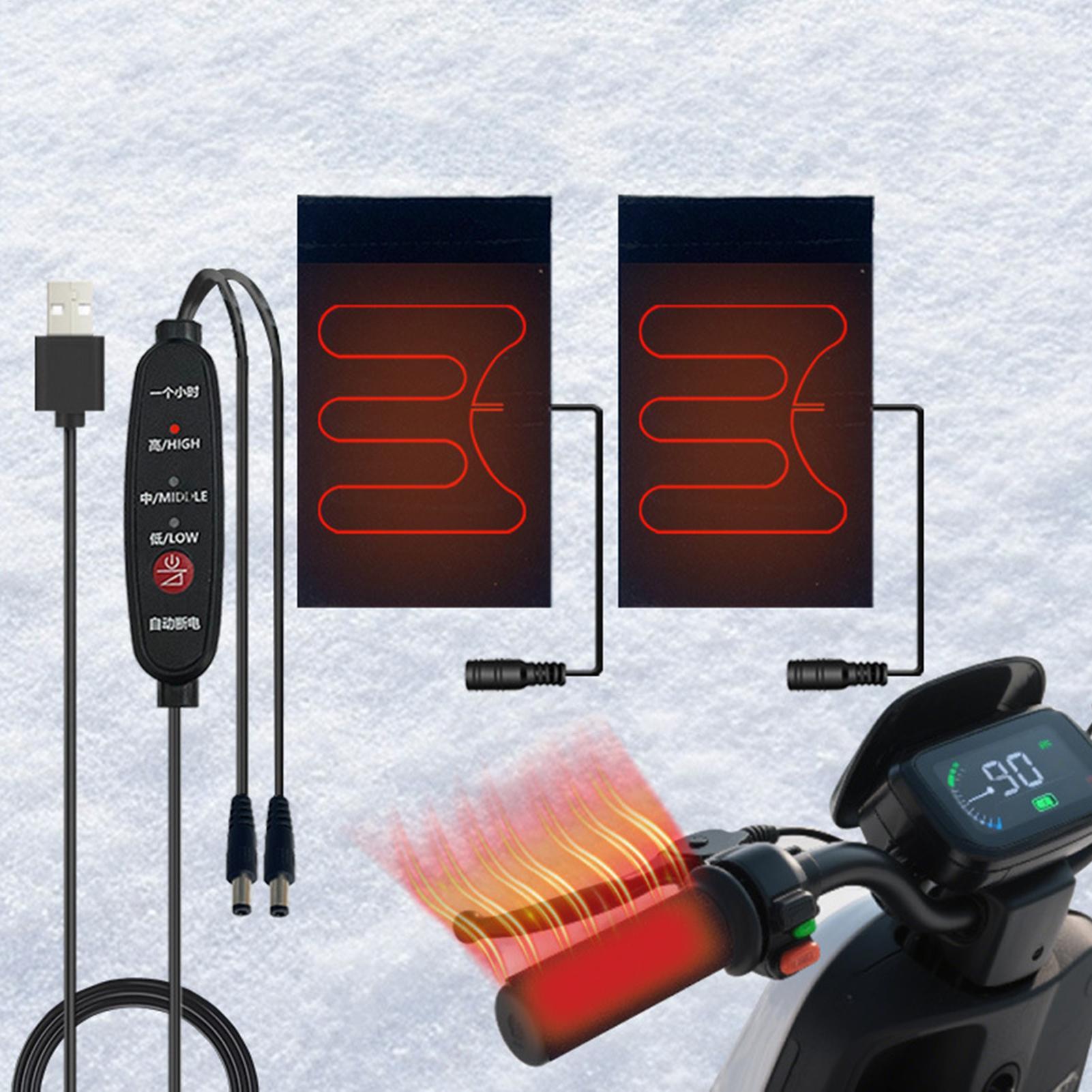 Riding Gear - Stuurgreepverwarming 5V Stuurafdekking Verwarmde handvatten 3
