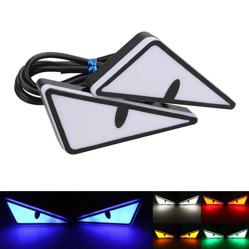 Universal Motorcycle Led Headlight Projector - Universele Auto LED Devil Eyes Licht