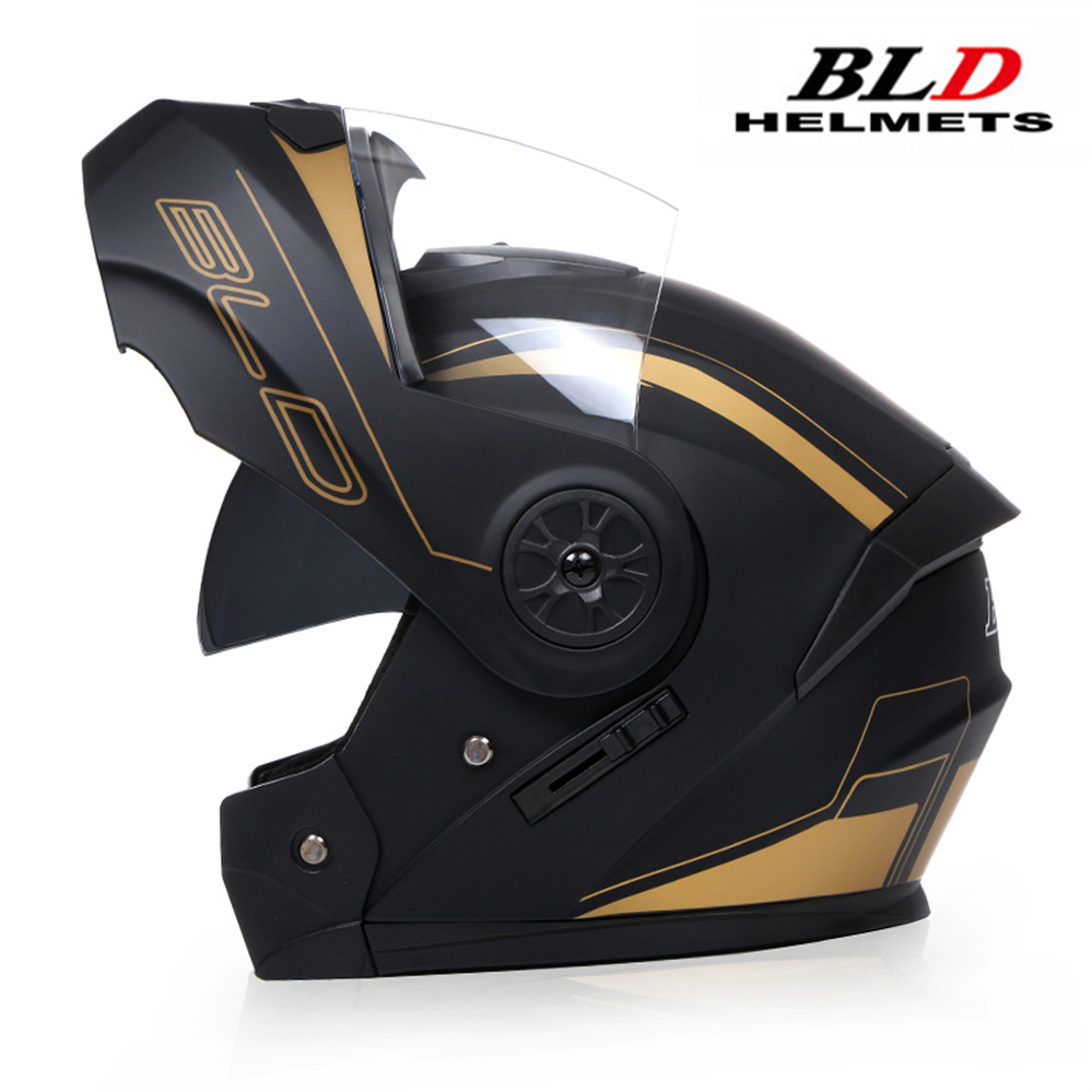 Modular Flip Up Motorcycle Helmet Dot Approved - Gepersonaliseerde Full Face Casco Flip Up