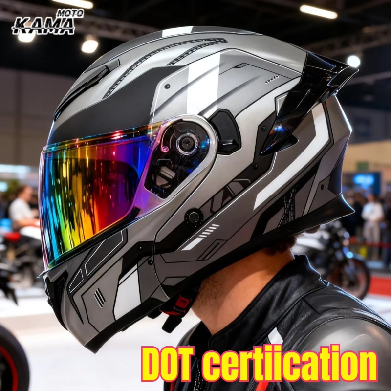 DOT-goedgekeurde motorhelmen m - Modular Flip Up Motorcycle Helmet Dot Approved recensie en prijs