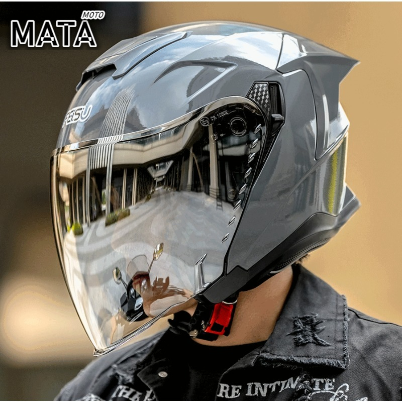 Nieuwe collectie 3/4 open moto - Full Face Motorcycle Helmet With Bluetooth recensie en prijs