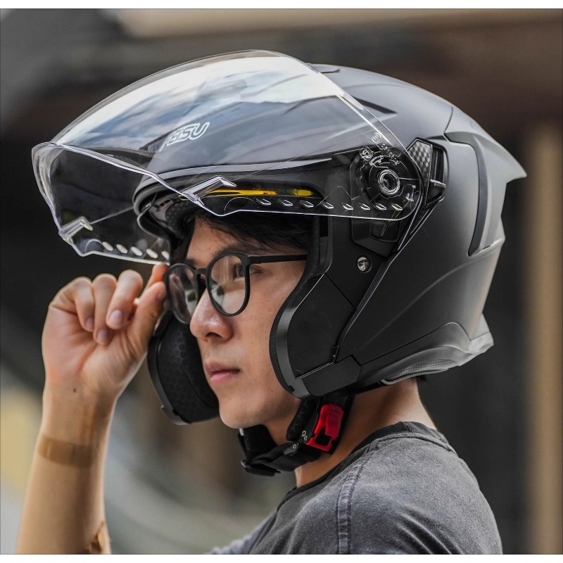Nieuwe collectie 3/4 open moto - Full Face Motorcycle Helmet With Bluetooth recensie en prijs