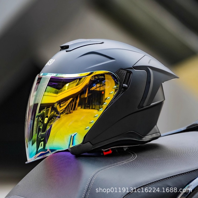 Nieuwe collectie 3/4 open moto - Full Face Motorcycle Helmet With Bluetooth recensie en prijs