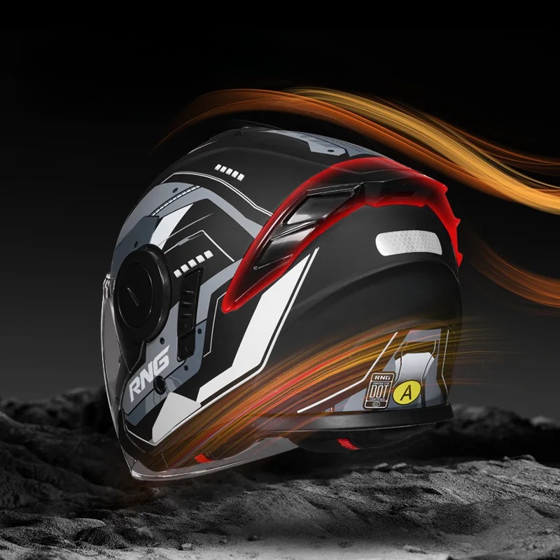 Motorfiets 3/4 helm met Blueto - Full Face Motorcycle Helmet With Bluetooth recensie en prijs