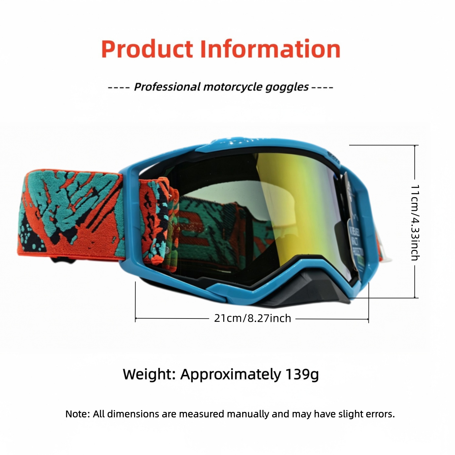Premium Motocross Ski Fietsbri - Off Road Motocross Helmet Goggles Set recensie en prijs