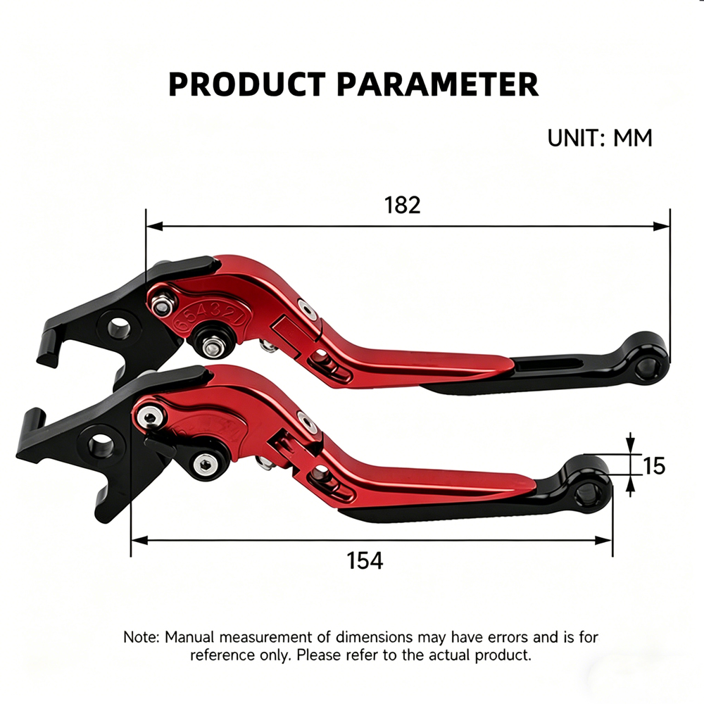 Remhendel voor HONDA CBR954RR  - Cnc Aluminum Adjustable Brake Clutch Levers recensie en prijs