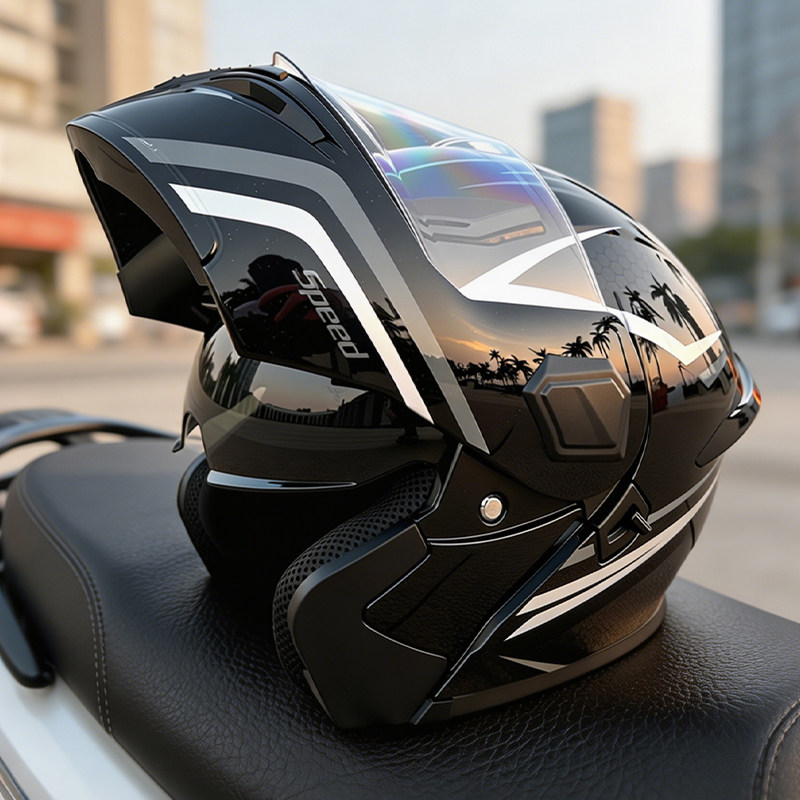 Omklapbare modulaire motorhelm - Modular Flip Up Motorcycle Helmet Dot Approved recensie en prijs