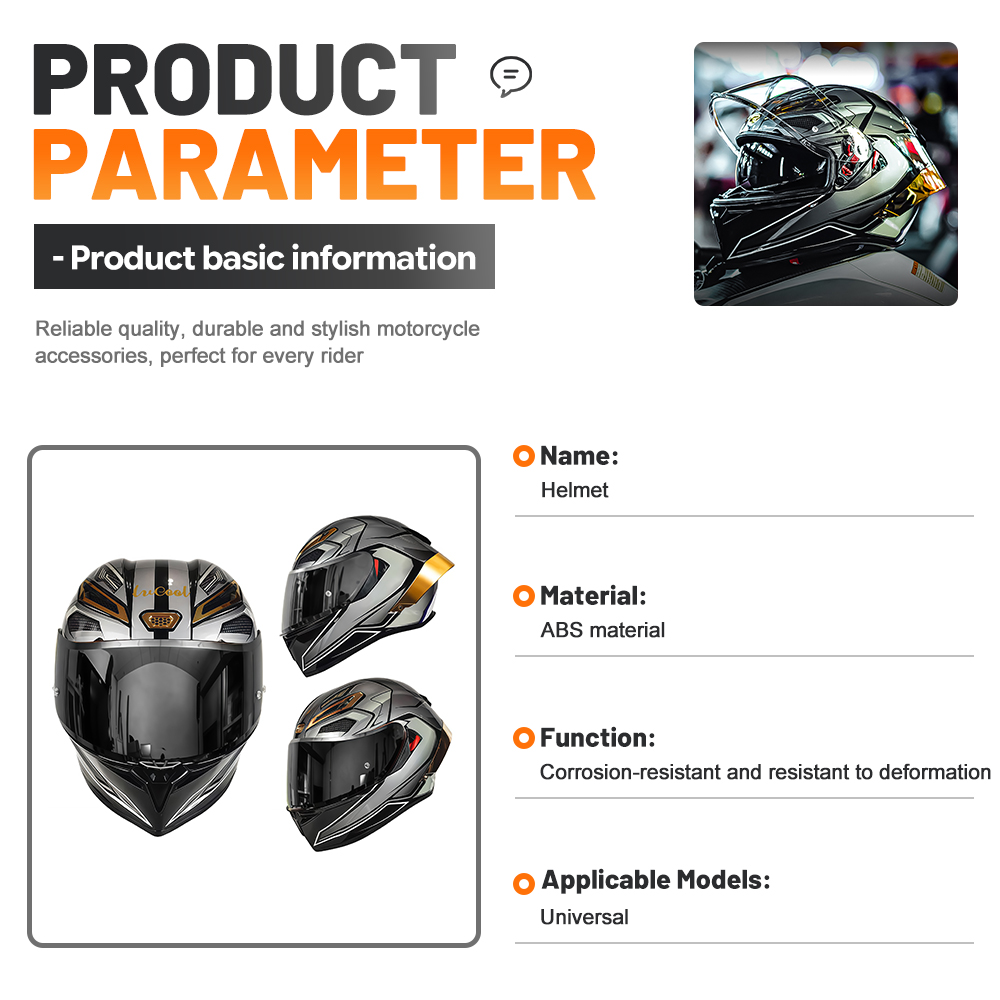 Stijlvolle motorhelm met volle - Dual Visor Motorcycle Racing Helmet recensie en prijs