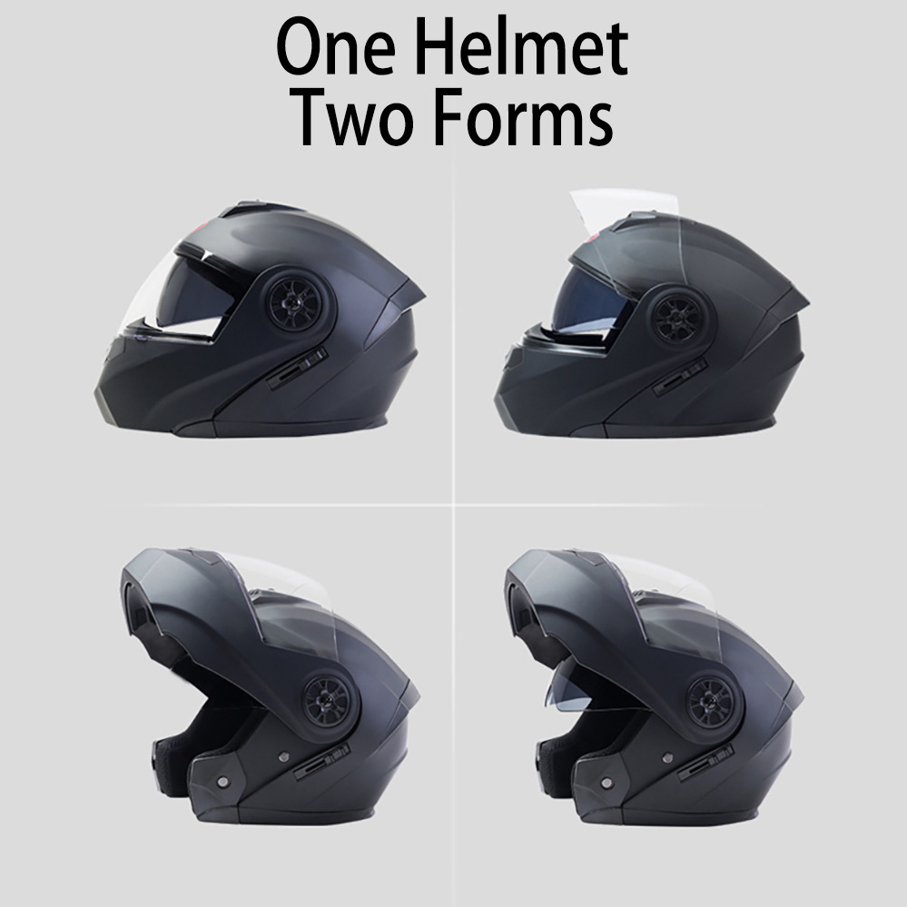 Bluetooth Motor Integraalhelm  - Modular Flip Up Motorcycle Helmet Dot Approved recensie en prijs