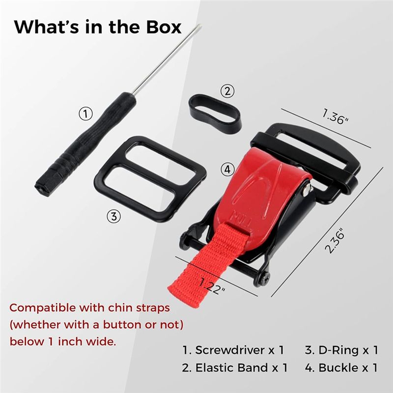 WF-Helmet Quick Release Buckle - Quick Release Buckle Motorcycle Helmet recensie en prijs