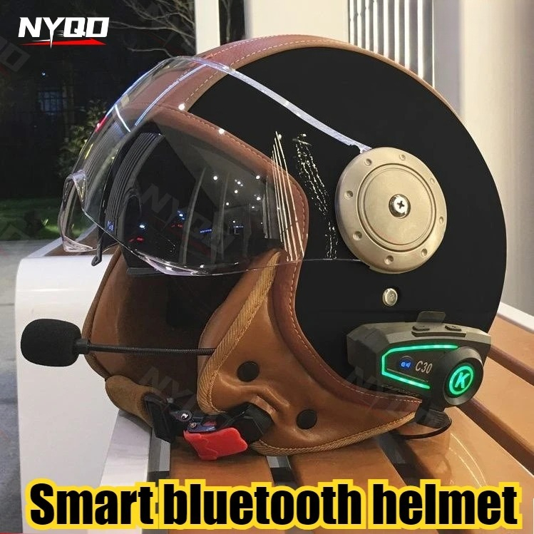 Elektrische motorfiets dubbele - Full Face Motorcycle Helmet With Bluetooth recensie en prijs
